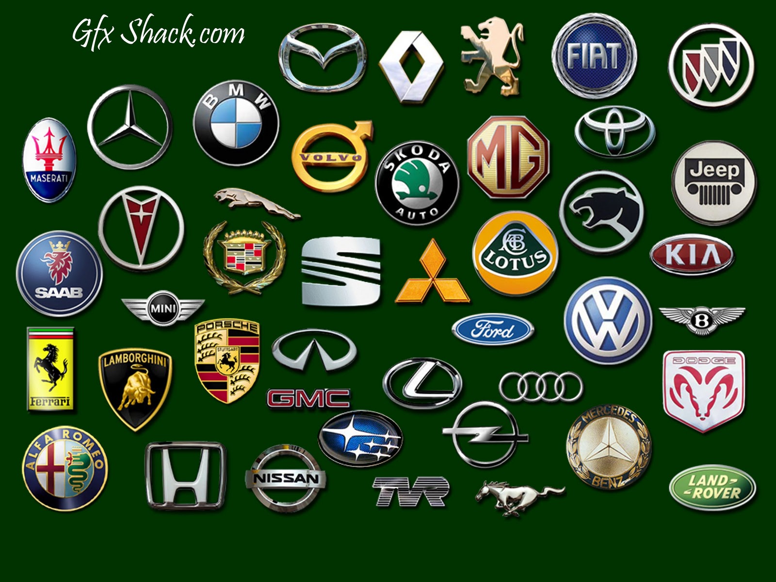Luxury Car Brand Logos | Logo Wallpaper