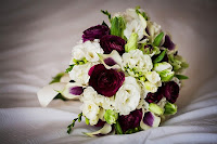 Gamecock Girl: Wedding Wednesday - Garnet and Black Bridal Bouquets