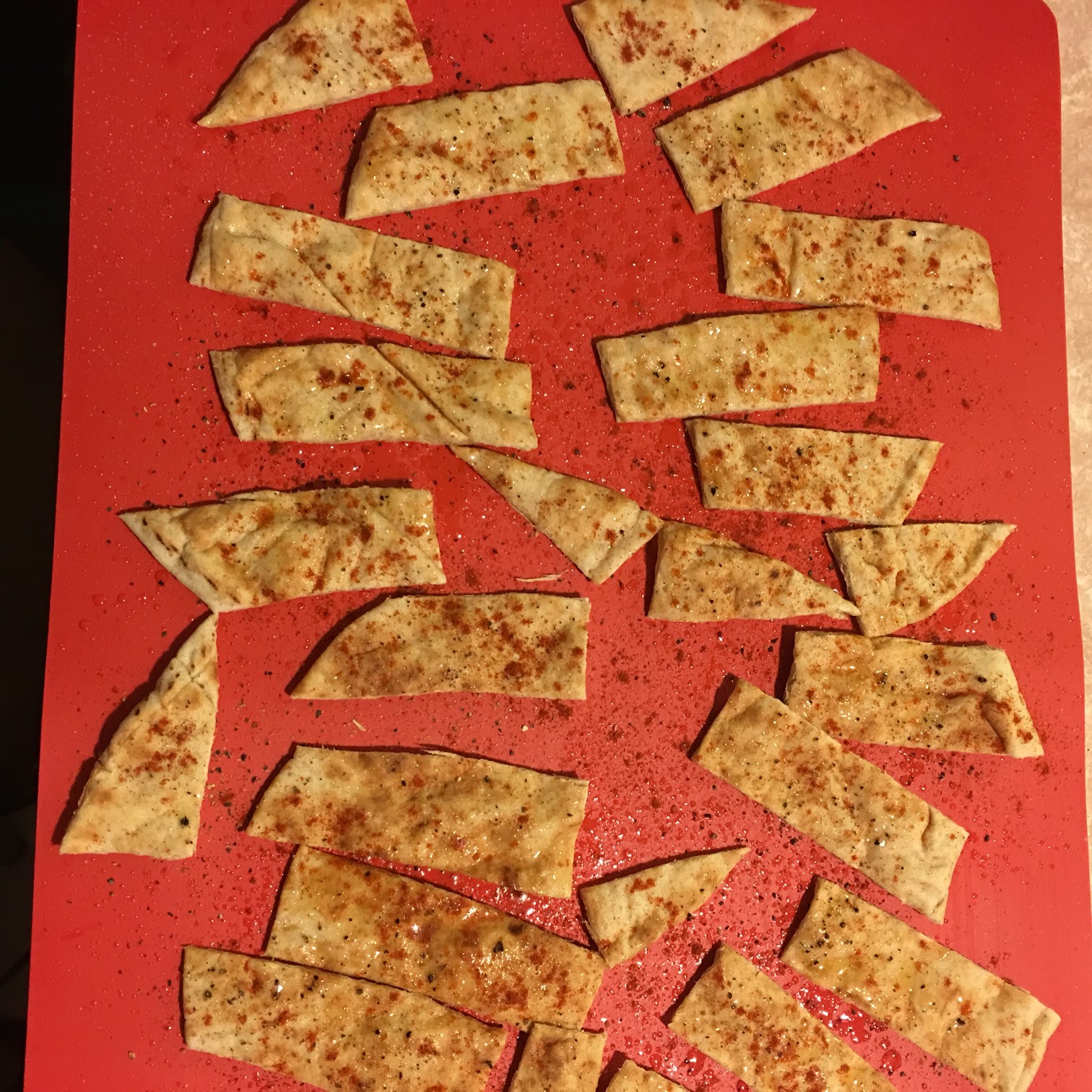 Toast to Roast Air Fried Pita Chips