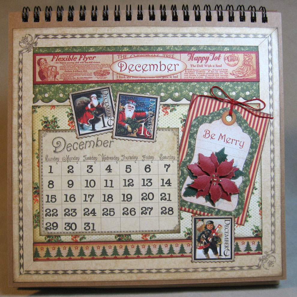 Eclectic Paperie Graphic 45 Place in Time Calendar