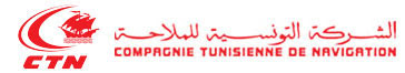 Billets pas cher de ferry sur CTN Tunisie