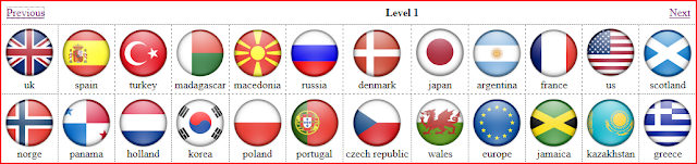 Code Junction: Flag Quiz Solution: Level 1