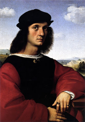 Capolavori della pittura rinascimentale - Ritratto di Agnolo Doni, Raffaello Sanzio