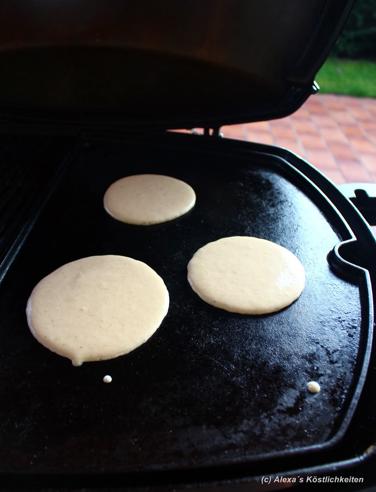 Alexa´s Köstlichkeiten Weihnachtliche Pancakes vom Grill