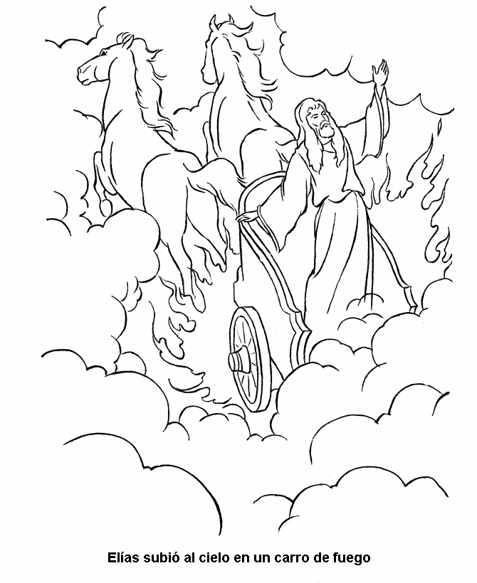 ELÍAS ES LLEVADO AL CIELO