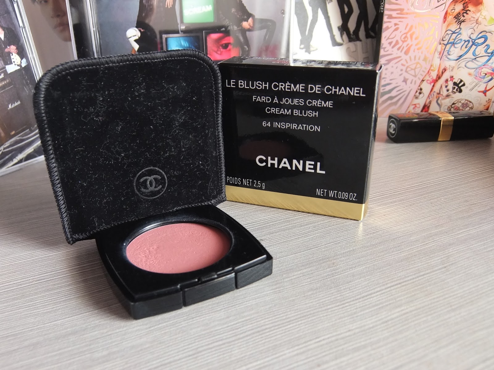 chanel inspiration blush
