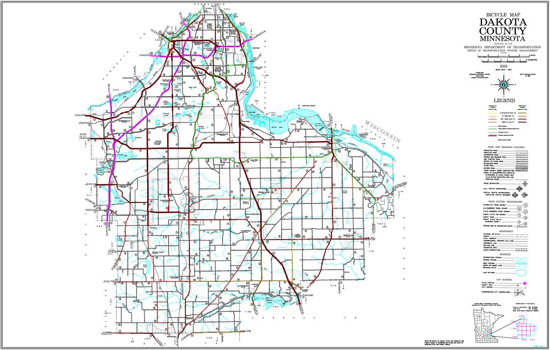 We Can Map Information Contained In Mn Bike Trail Navigator: Mn Dot Releases County Level Bicycle Maps