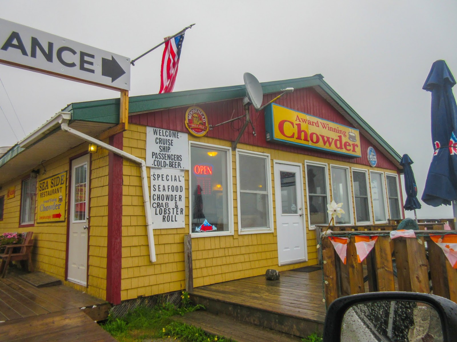 Cannundrums Seaside Restaurant St. Martins, New Brunswick