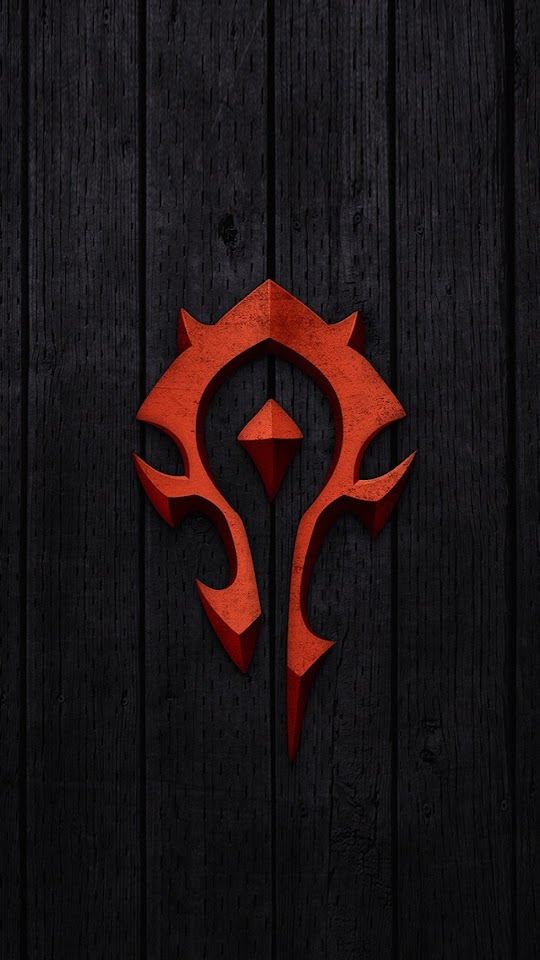   Red World of Warcraft Horde Badge   Android Best Wallpaper