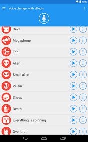 Voice Changer With Effects Voice Changer With Effects
