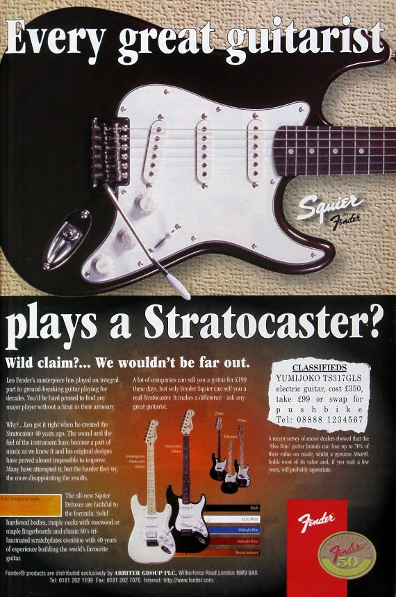 Fender Squier Strat Deluxe