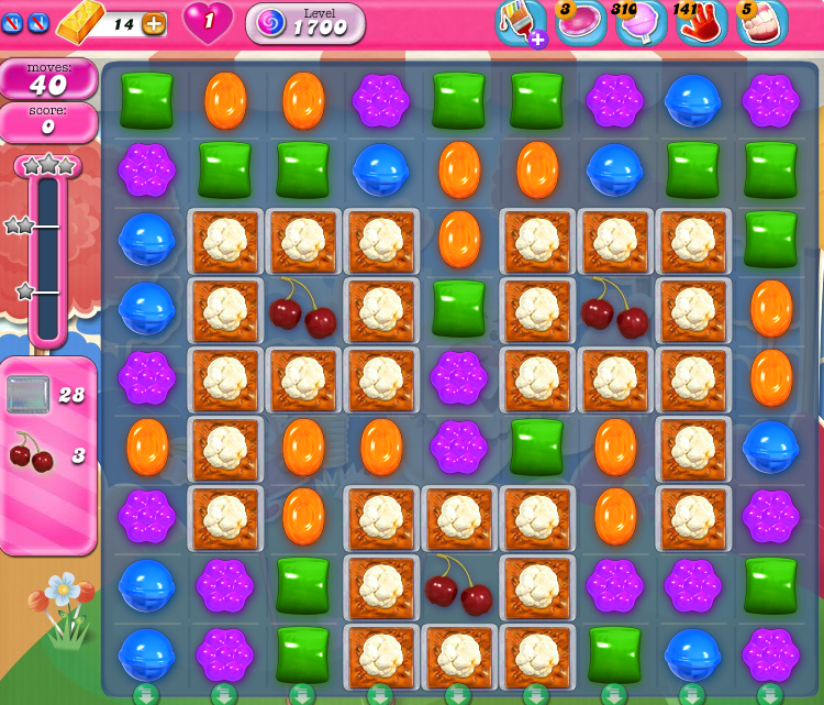 Candy Crush Saga 1700 Candy Crush Saga 1700