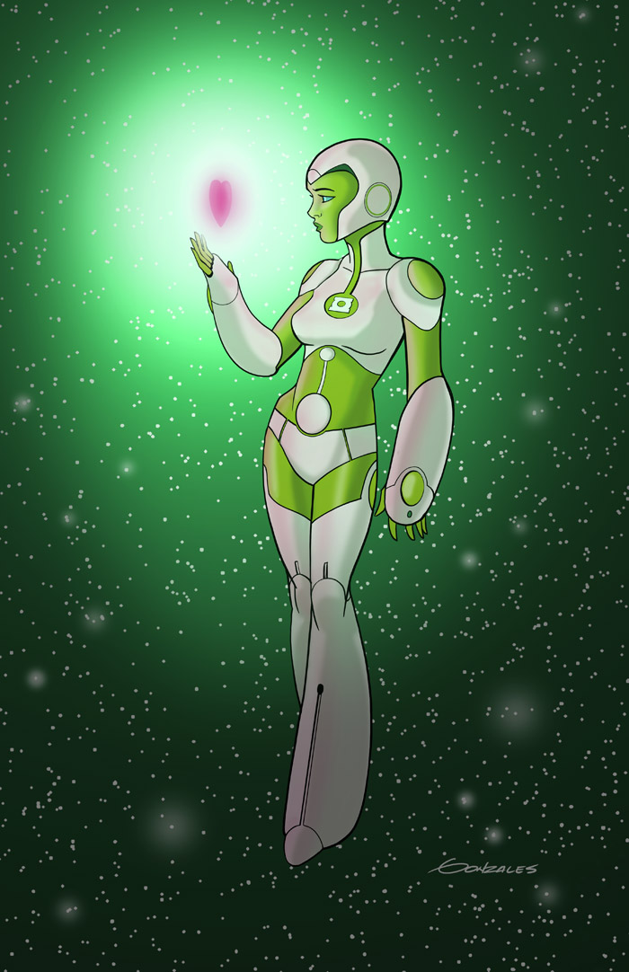 Gene Gonzales' Sketches & Other Silly Stuff: AYA - Green Lantern
