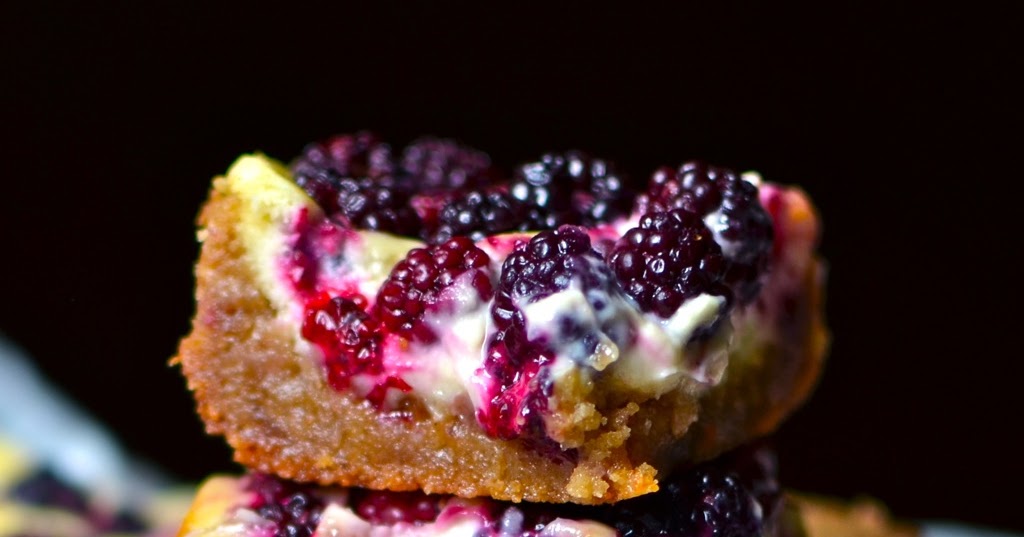 Recipe Index | Yammie's Noshery: Blackberry Cheesecake Bars with Brown ...