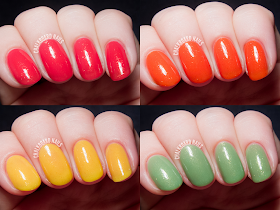 Contrary Polish Polish With A-Peel Collection via @chalkboardnails