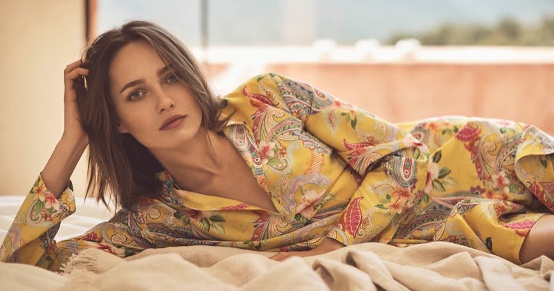 Zara Home Beachwear Campaign 2017 stars Karmen Pedaru