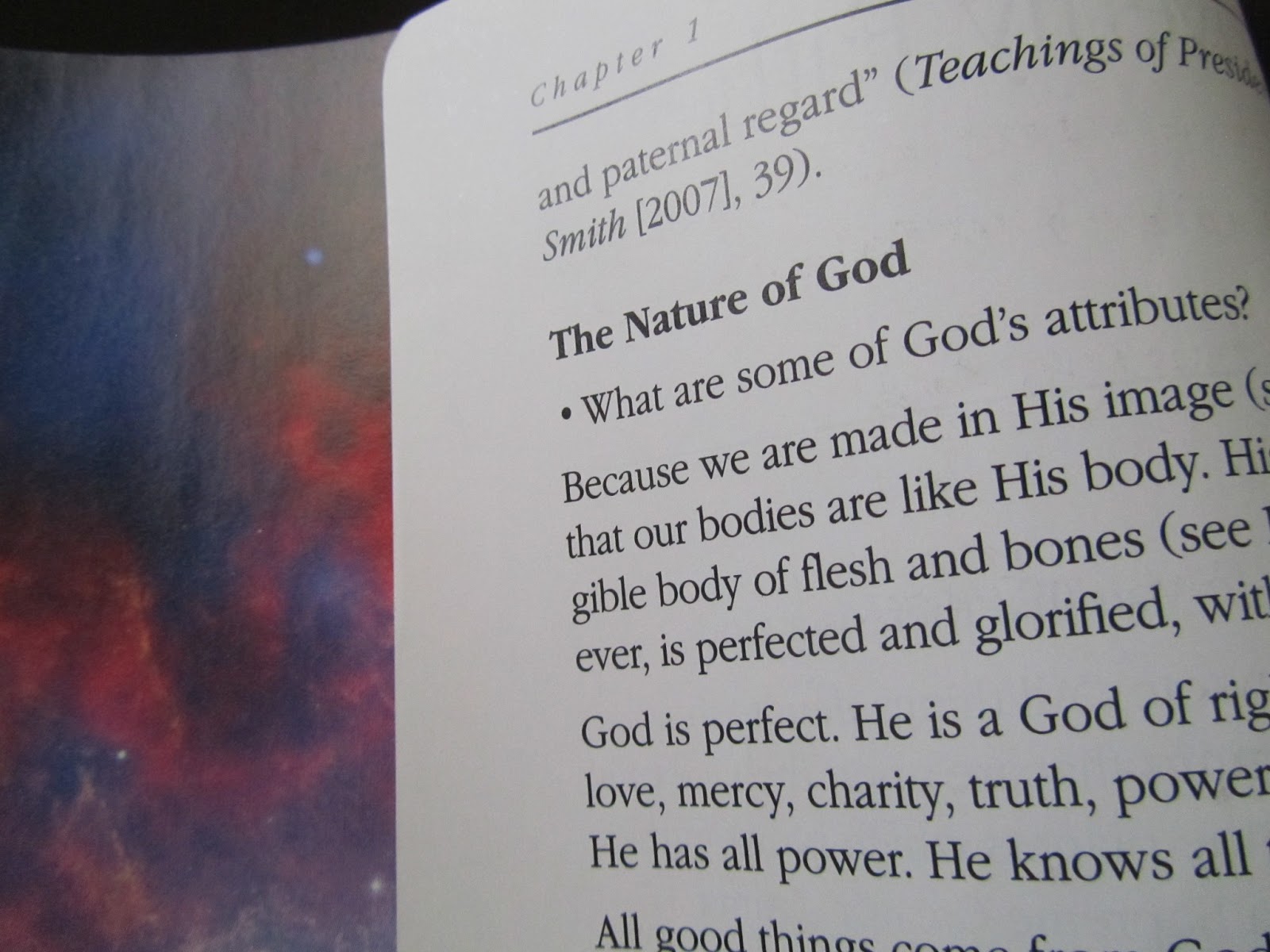 Pinning with Purpose: The Nature of God - FHE Lesson