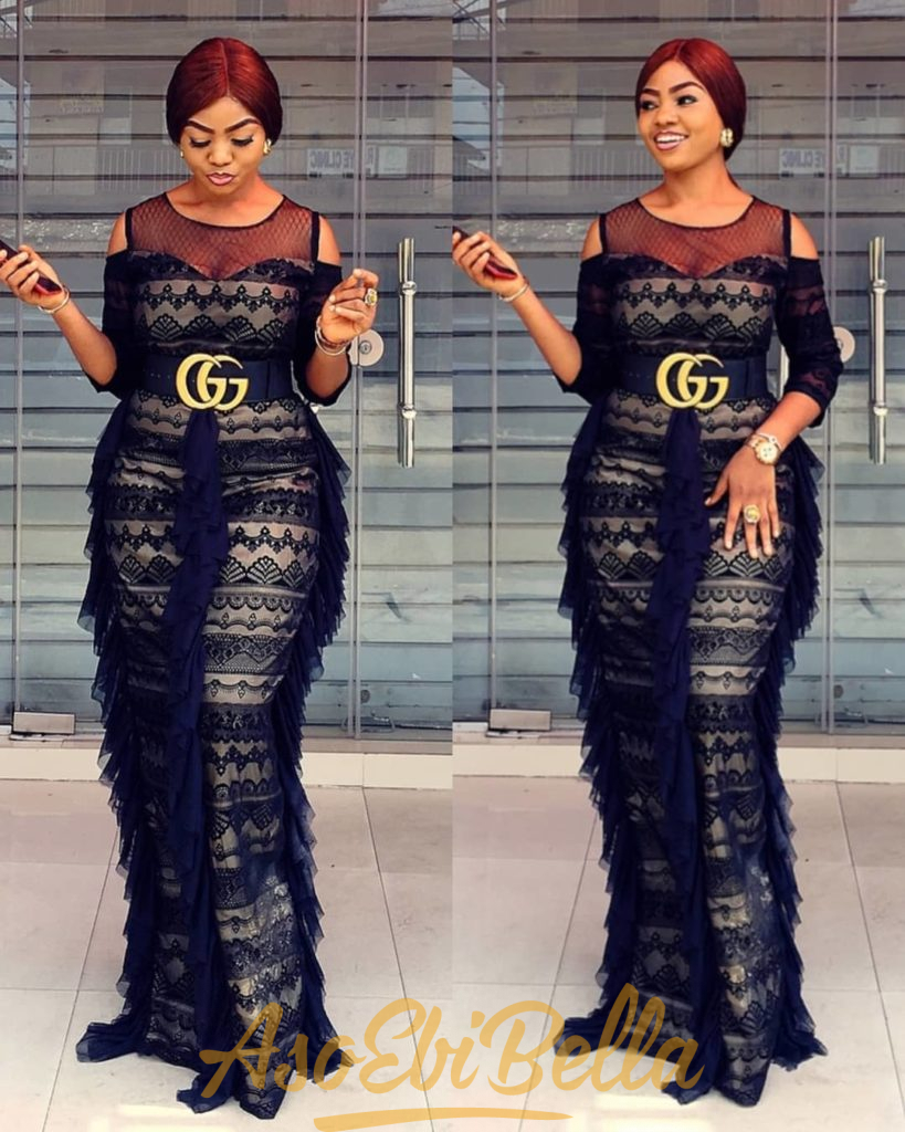 #EbFabLook Vol 47: Try This New Ladies Aso-Ebi Style Worn From 2nd-10th March 2019