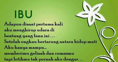 Puisi Untuk Ibu Sedih Menyentuh Hati Bikin Nangis - Web Puisi