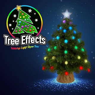 Tree Effects is from GeekMyTree provides a stunning tabletop light show!