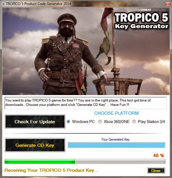 Tropico 6 Licence Key