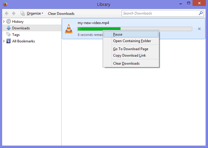 How to Resume Failed Download in Firefox How to Resume Failed Download in Firefox