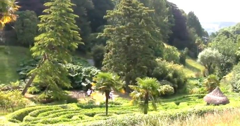GARDENS IN CORNWALL: Glendurgan Garten