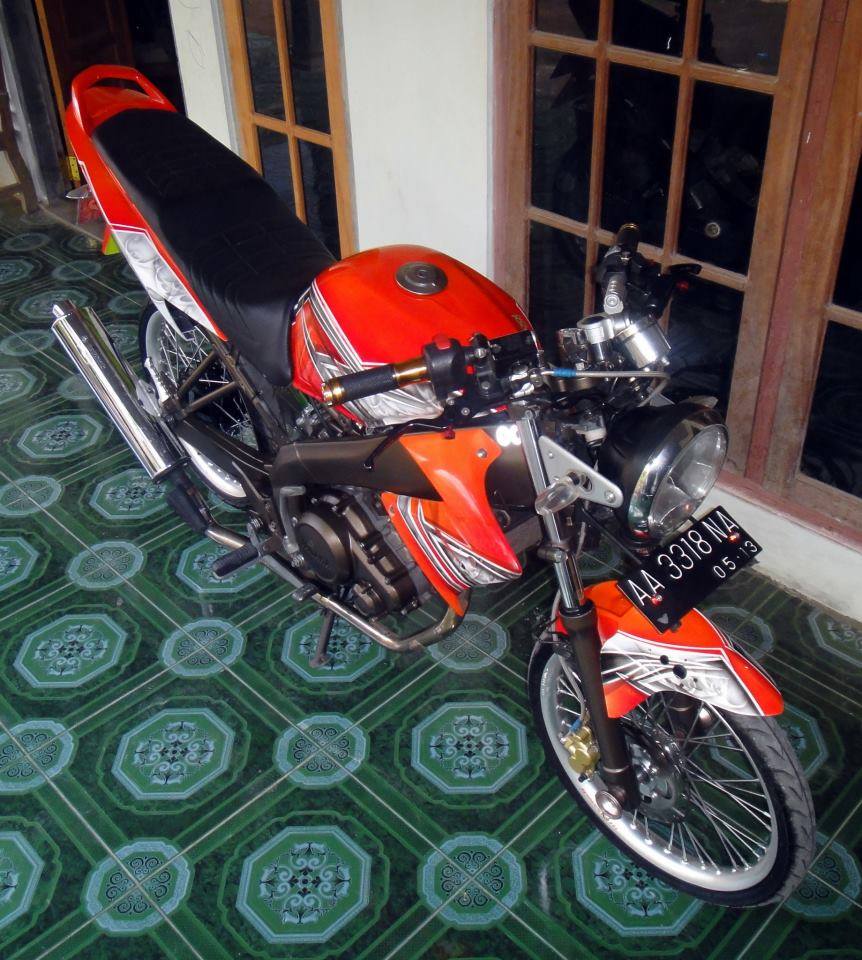 Foto Modifikasi Motor Vixion Lampu Cb Modifikasi Motor Beat Terbaru