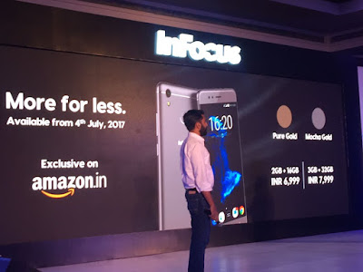 InFocus Turbo 5 with 5000mAh Battery Launched in India price starts at Rs 6999