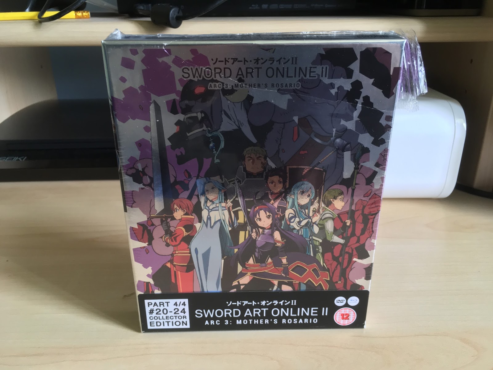 Sword Art Online Season 1-3 Complete Series Anime DVD [English Dubbed]