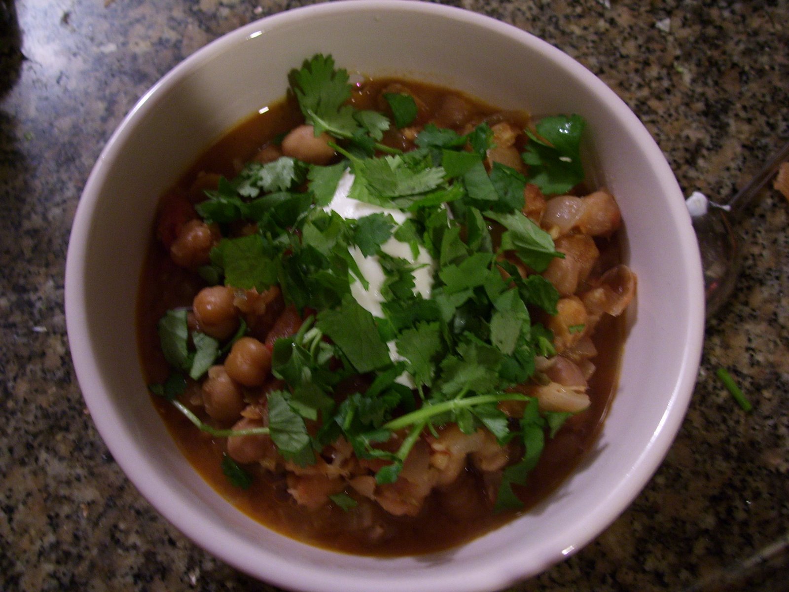 Mother's Kitchen Lent 2012 Punjabi Chickpea Stew