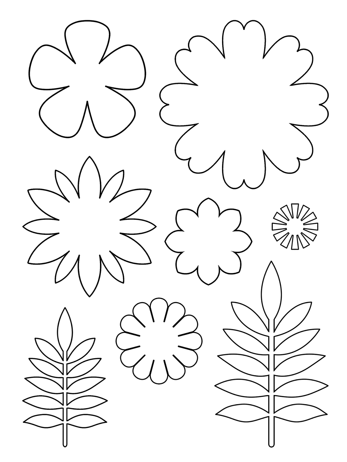 Шаблоны цветов для вырезания. Цветы аппликация для детей. Цветочки для вырезания из бумаги шаблоны. Шаблоны цветов в детском саду. Заготовки для бумажных цветов.