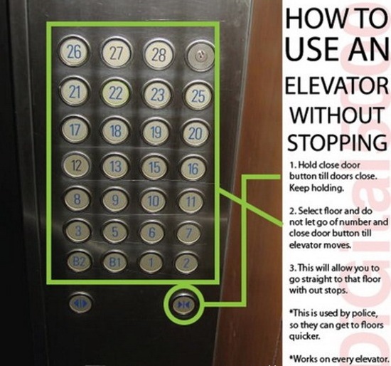 How to Use Elevators Without Stopping NT HACKS TIPS TRICKS & PRANKS