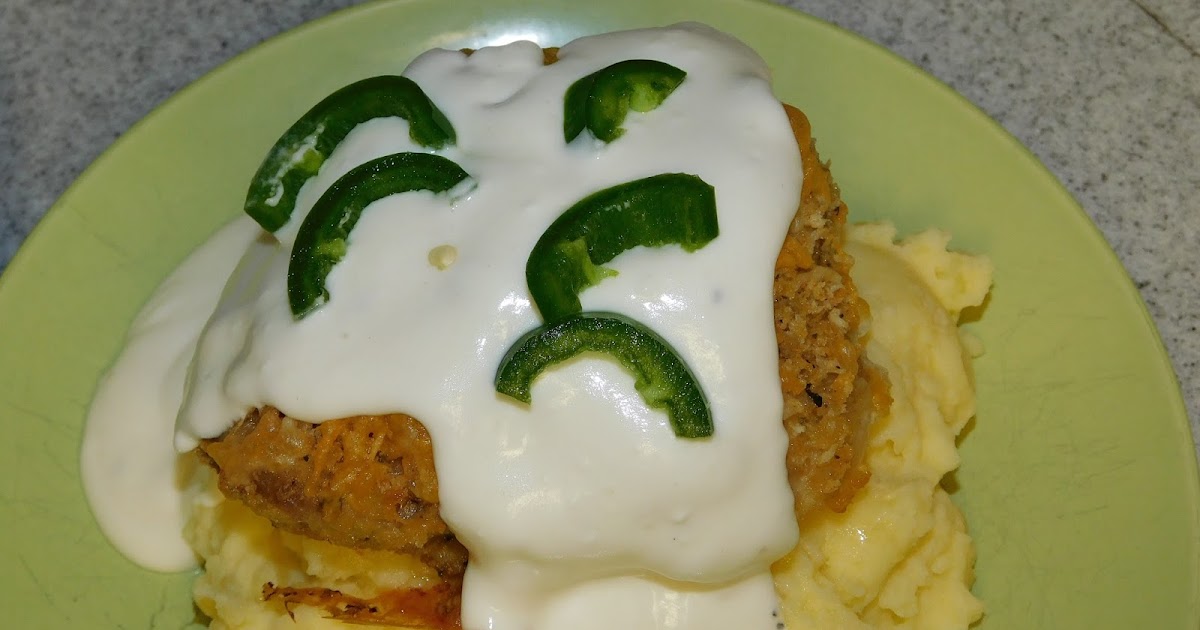 What's cookin', Mom? Crispy Cheesy Chicken in a Cream Cheese Sauce