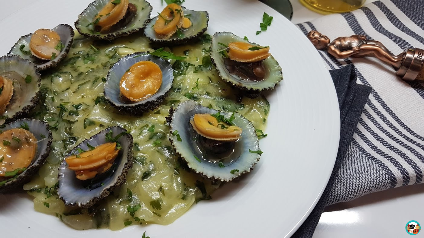 Lapas en salsa verde - ¡Huele Bien!