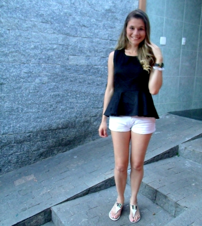 look com blusa peplum