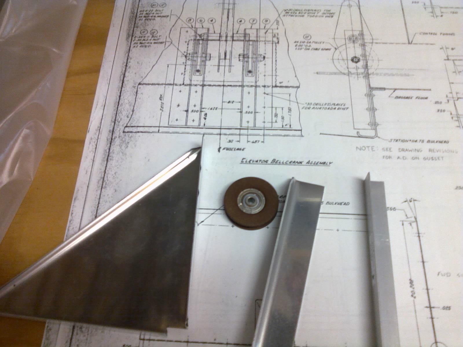 Brian's Mustang II Blog MII Elevator Bell Crank