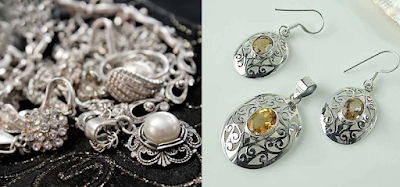 how to clean silver jewelry