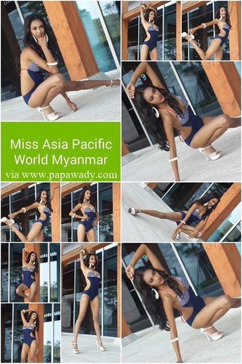 May Myat Noe Beautiful Photos for Miss Asia Pacific World 2014