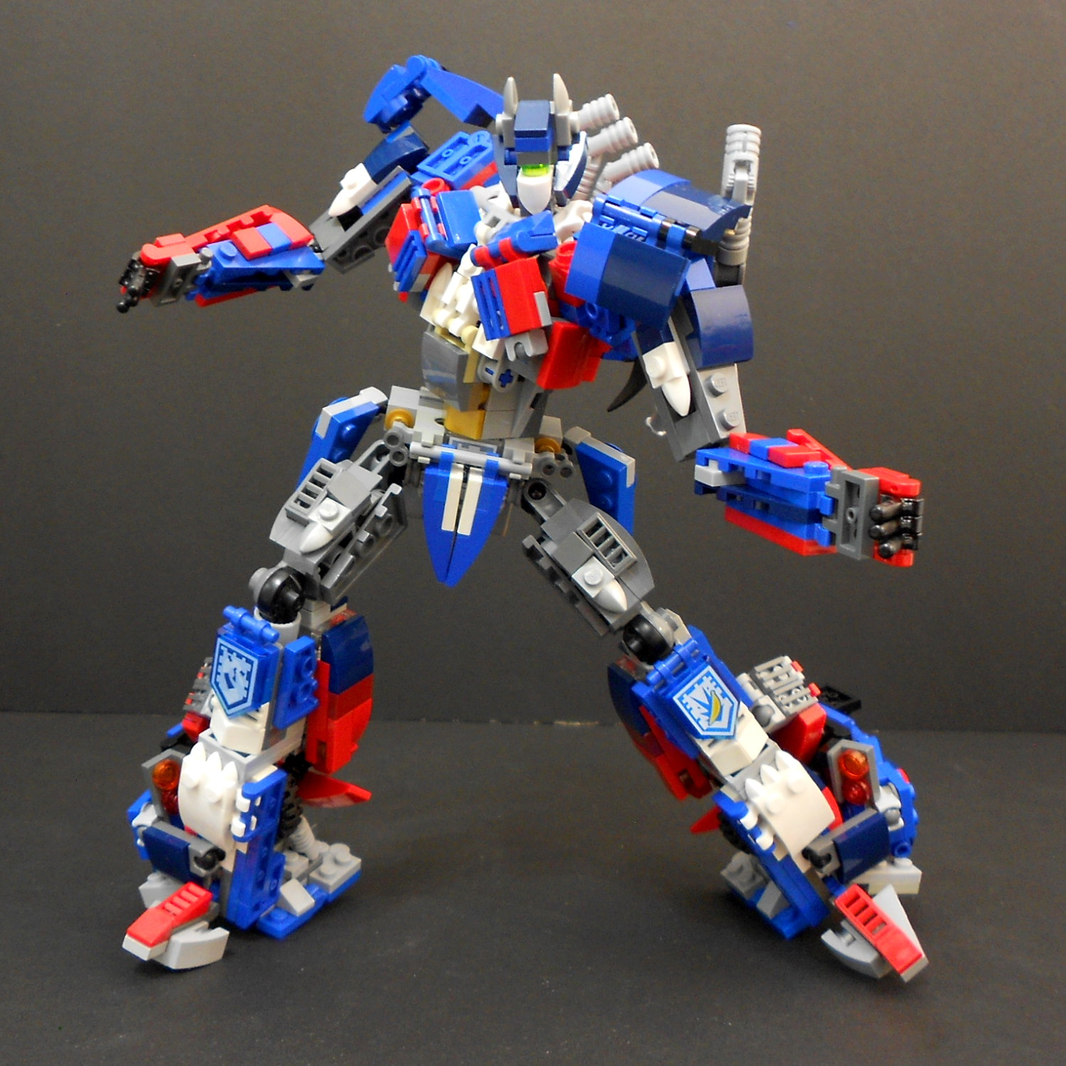 custom lego optimus prime