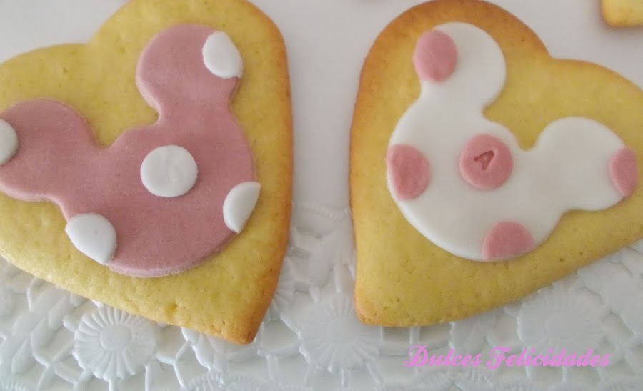 Galletas Minnie Mouse bebé