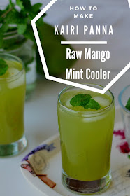 Kairi Panna Recipe | How to Make Kairi Panna - A sweet and tangy Indian summer drink