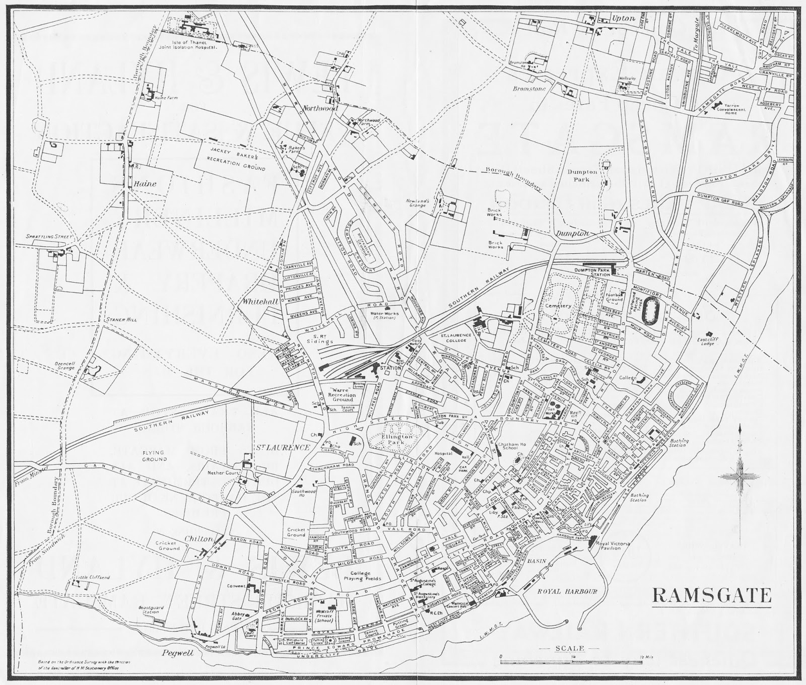 Ramsgate in 1934, an illiterate moment in Waterstones for