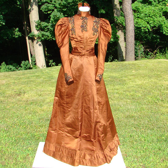All The Pretty Dresses: ORANGE 1890's Dress