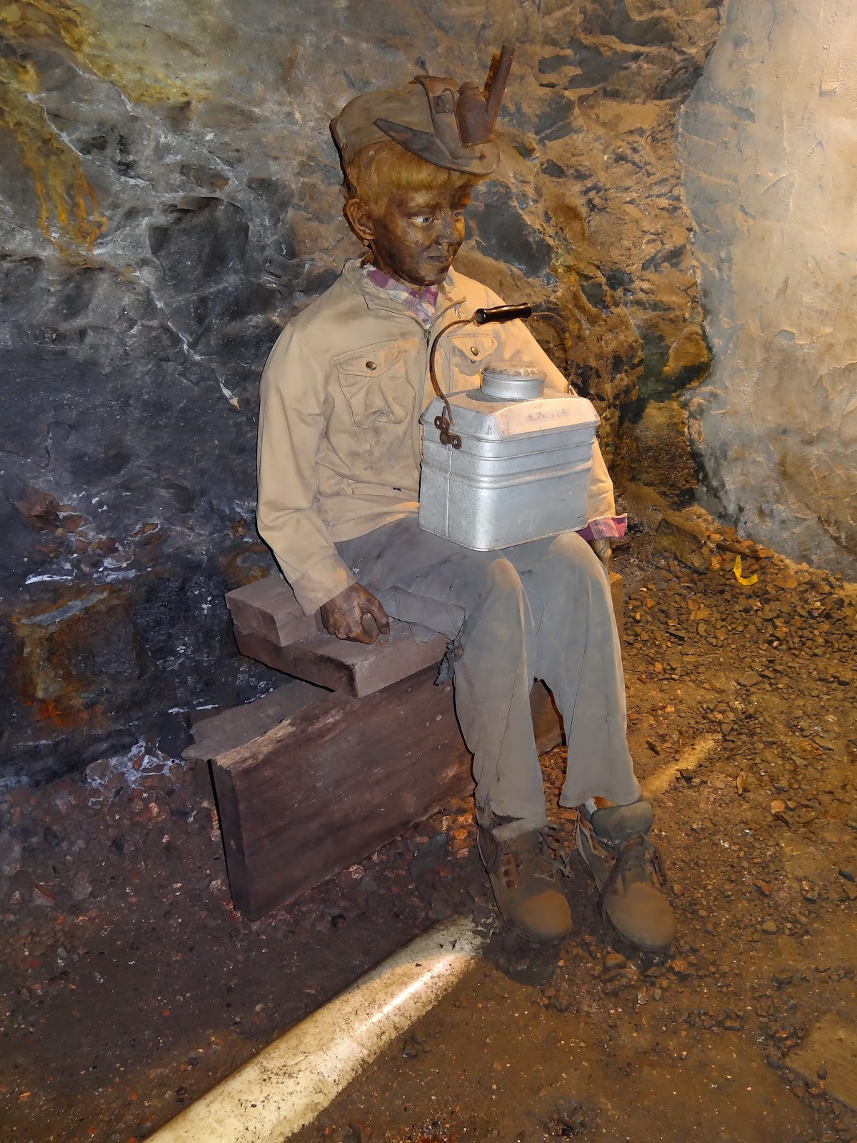Happy in Hainesport Lackawanna Coal Mine, Scranton, Pennsylvania