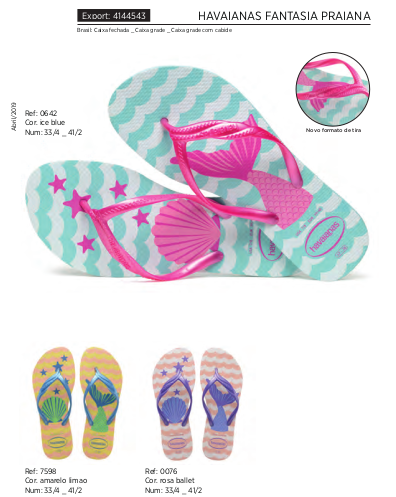 chinelo havaianas novo modelo