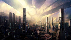 futuristic backgrounds future background space wallpapers cities editors wall desktop