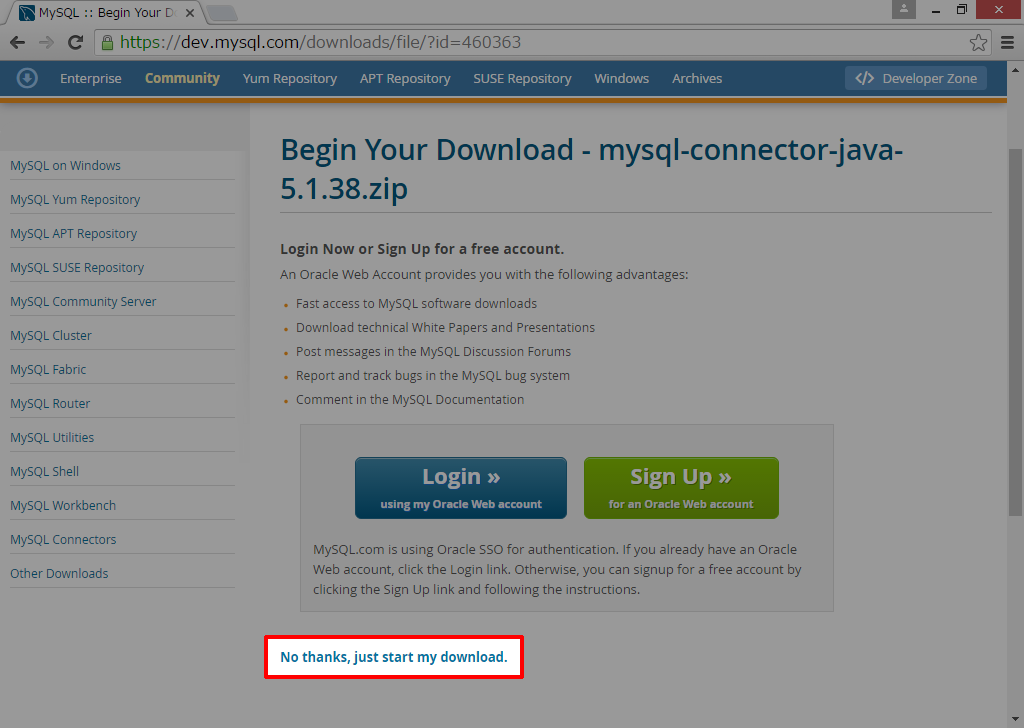 Java で MySQL に 接続する 方法 galife