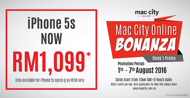 Apple iPhone 5s Discount Clearance Sale Malaysia