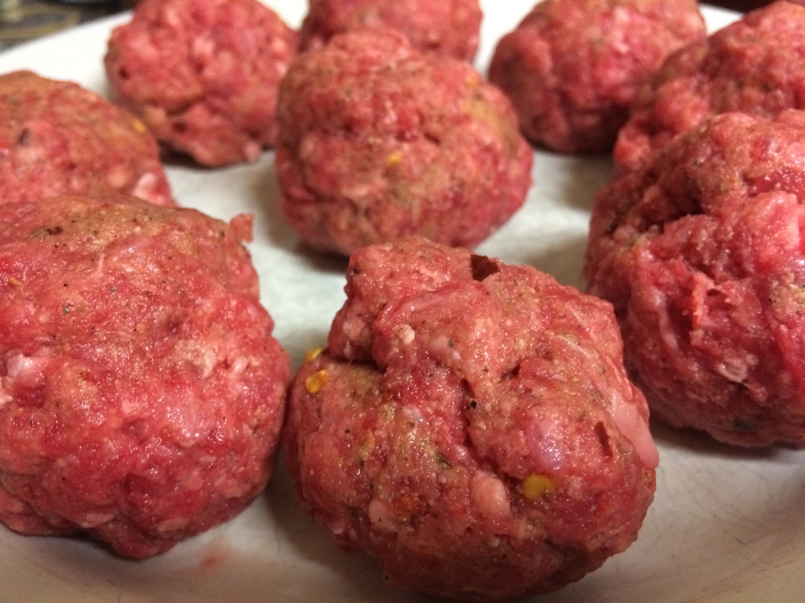 Bison Meatball Sliders